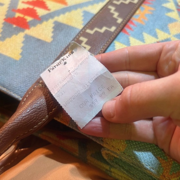 Big Wrangler Aztec Tote Bag - Picture 5 of 5